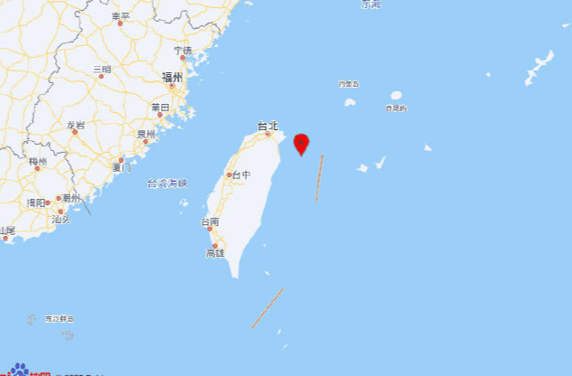 中国台湾地区附近发生6.5级左右地震