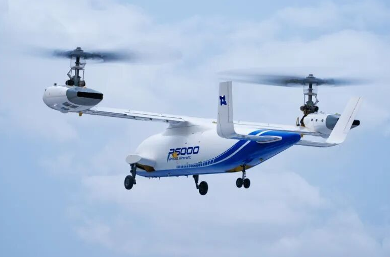 AES100发动机配装全球首款6吨级倾转旋翼机成功首飞