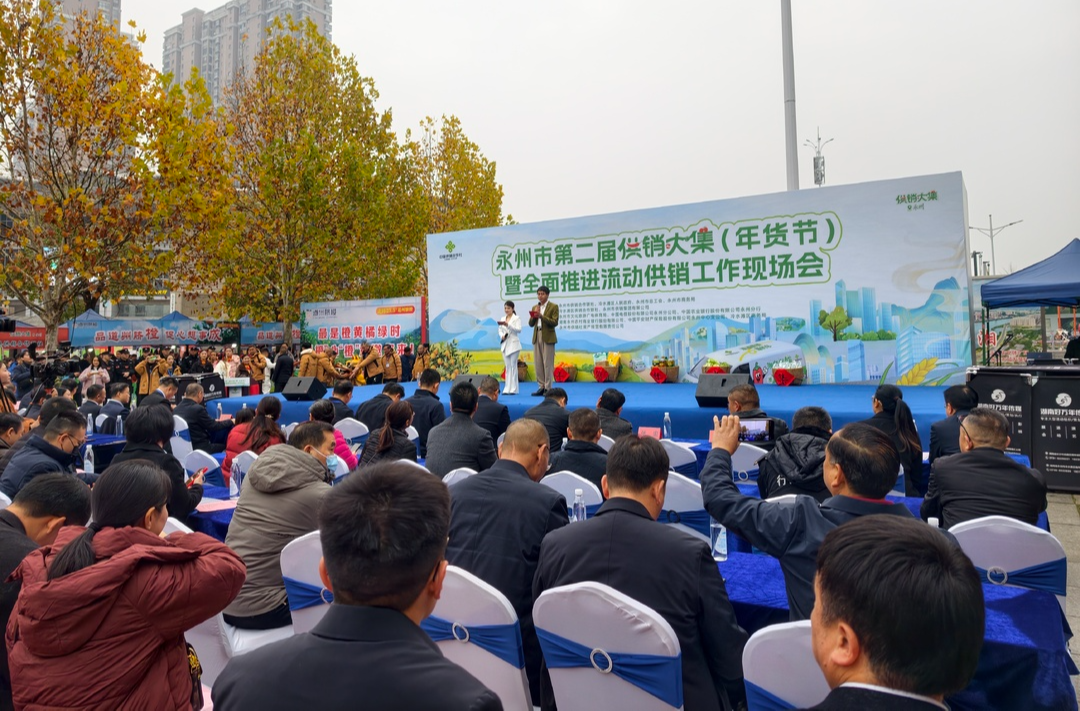 永州供销大集启幕 助农惠民年味浓