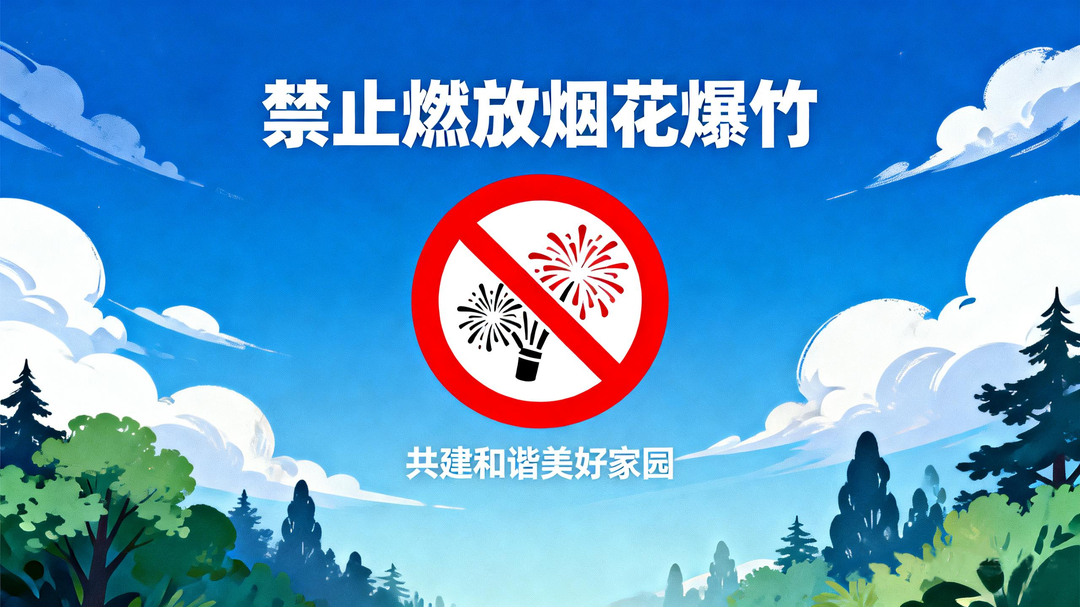 @湘西人速看~禁燃烟花爆竹，这份倡议请接力！