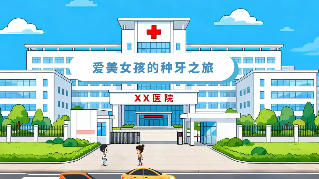 视频|爱美女孩的种牙之旅