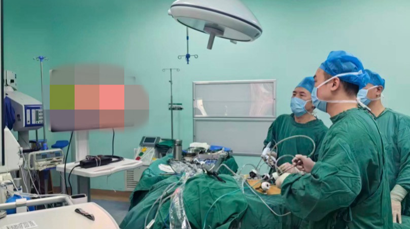 “结对帮扶”出成效 蓝山市民看病无需东奔西跑