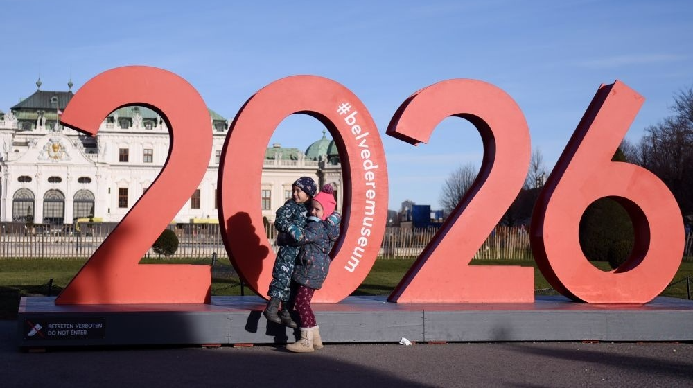 世界各地迎新年