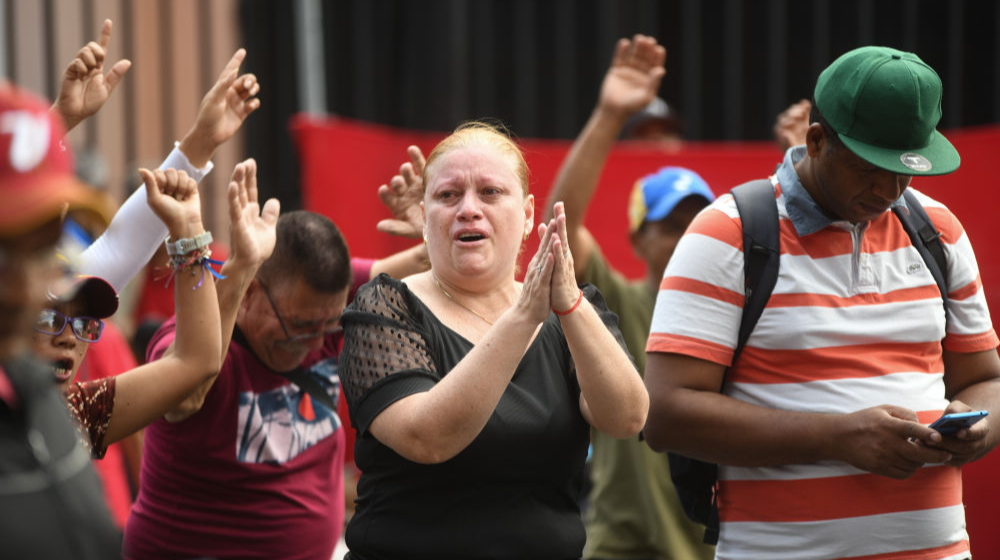 直击委内瑞拉首都加拉加斯现况