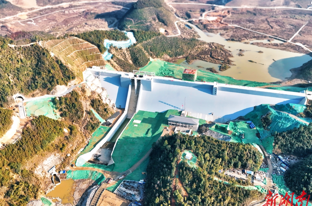椒花水库库周公路右岸段主体工程贯通@湖南日报