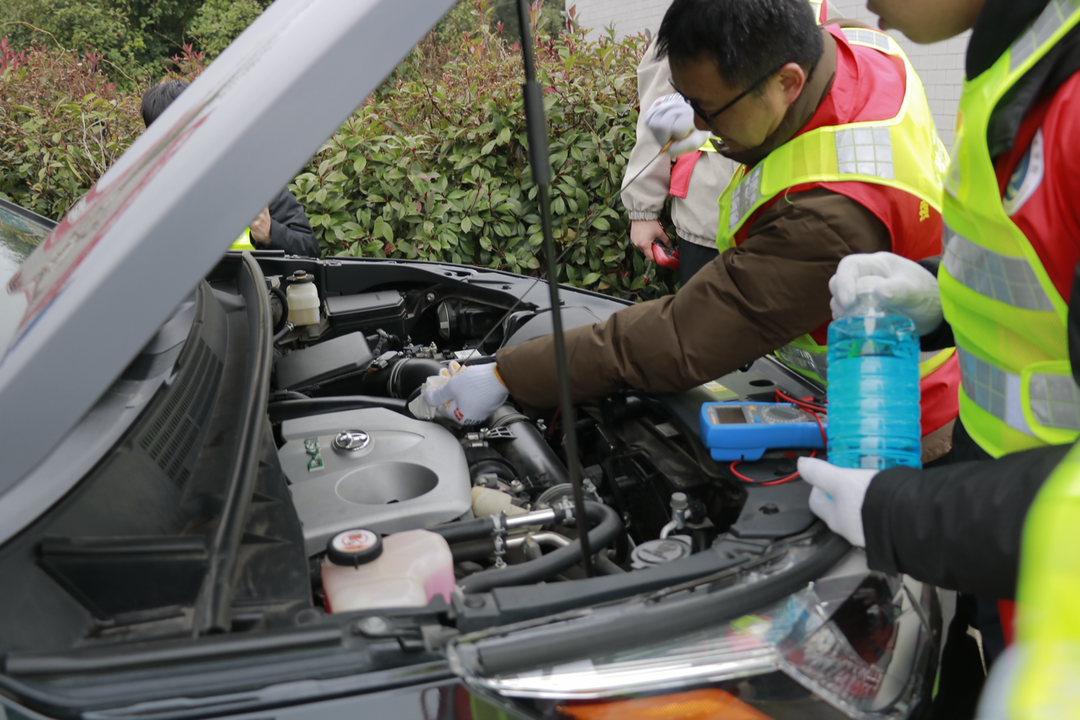 湖南交通职院汽车工程学院师生以“零碳”志愿服务开启新年征程