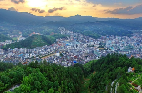 桂东县空气质量综合指数连续八年排名全省第一