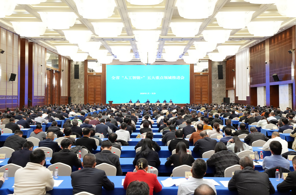 全省“人工智能+”五大重点领域推进会举行 毛伟明出席