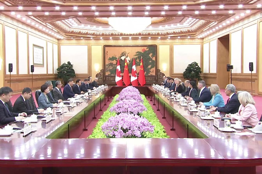 习近平会见加拿大总理：中加关系健康稳定发展符合两国共同利益
