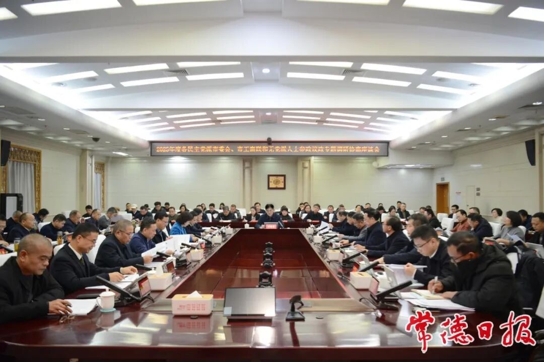 罗毅君主持召开2025年度各民主党派市委会、市工商联和无党派人士参政议政专题调研协商座谈会