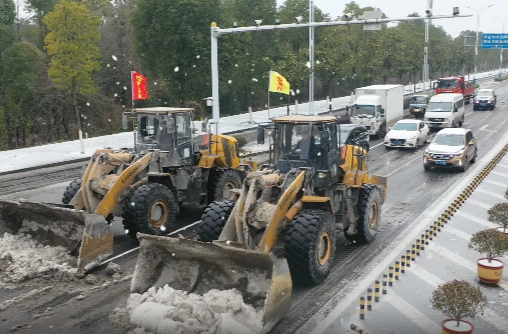 以雪为令！汉寿各部门齐心协力打通城市动脉