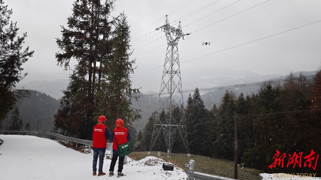 国网桑植县供电公司：风雪守线人 护航帅乡暖冬