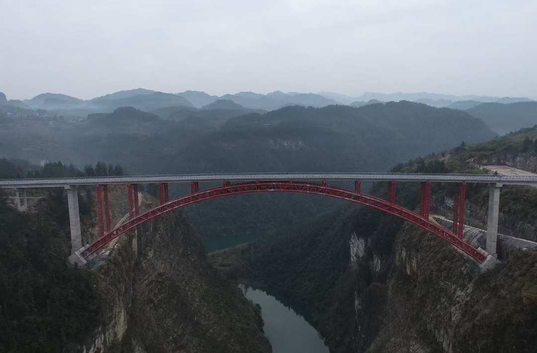 湖南首座拱座斜桩基础拱桥！S253涂乍特大桥交工验收