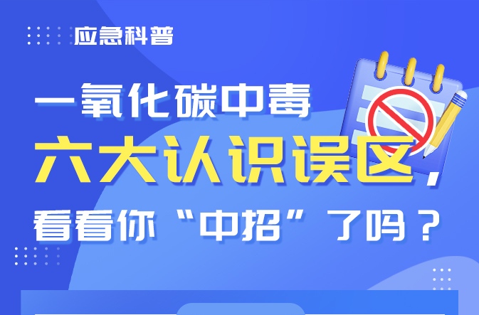 冬天取暖必看！一氧化碳中毒六大认识误区