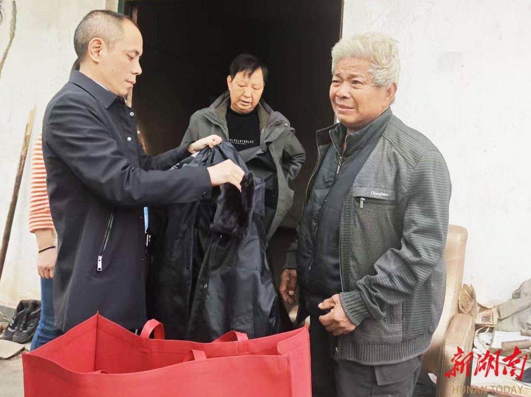 民生温度 寒冬暖阳 衡阳市珠晖区民政局多措并举护航困难群众过冬过节