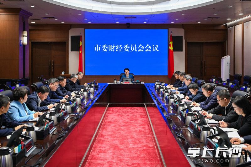 吴桂英主持召开长沙市委财经委员会会议