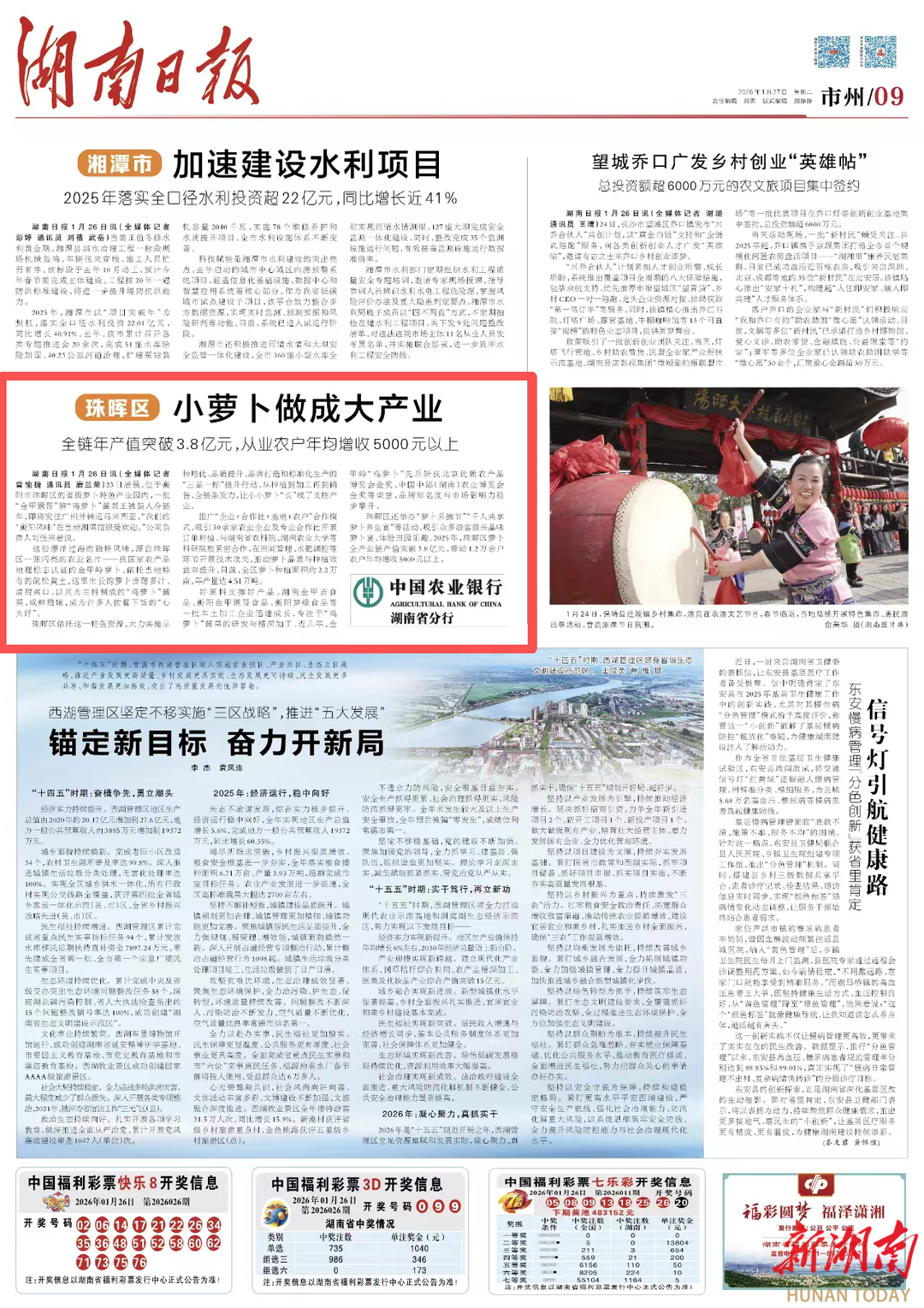 珠晖区：小萝卜做成大产业 全链年产值突破3.8亿元|湖南日报市州头条