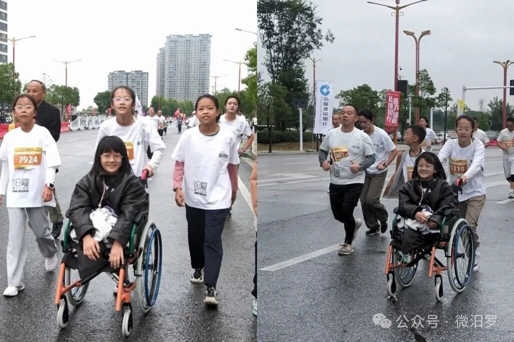 “轮椅女孩”靠自己走进了教室