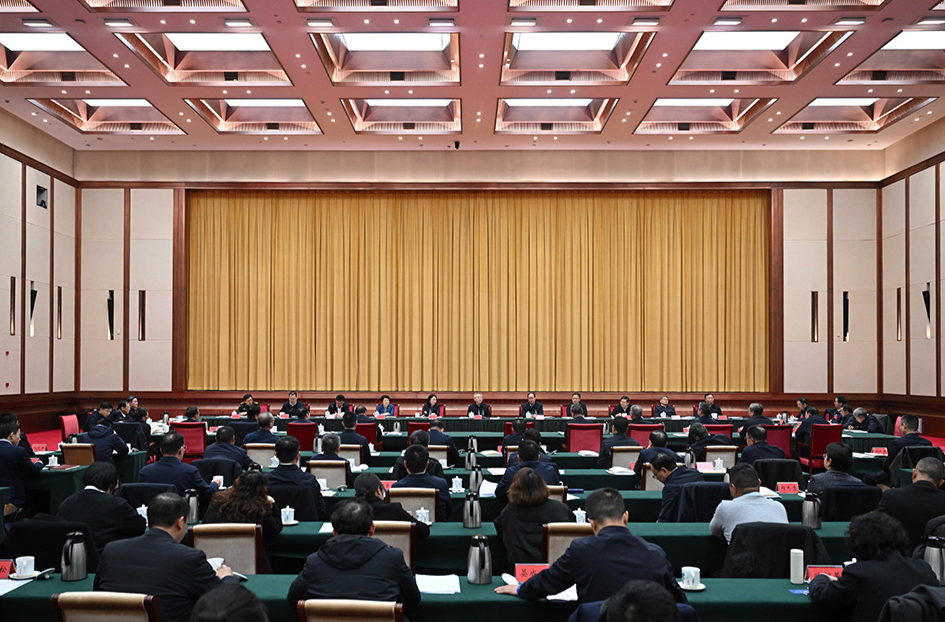 沈晓明主持2025年度市州和省直行业系统党(工)委书记抓基层党建工作述职评议会议