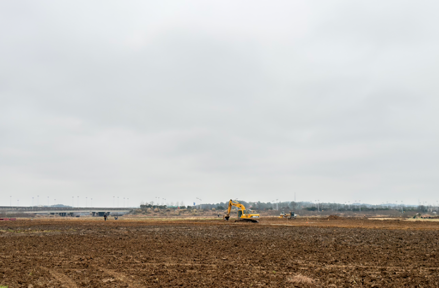 湘潭县易俗河镇安联村高标准农田建设冲刺竣工