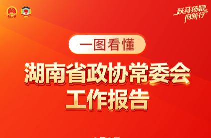 一图看懂丨湖南省政协常委会工作报告