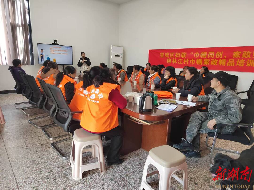 结业即就业，增收有保障！望城区妇联家政培训打通农村妇女“培训+上岗”的“最后一公里”