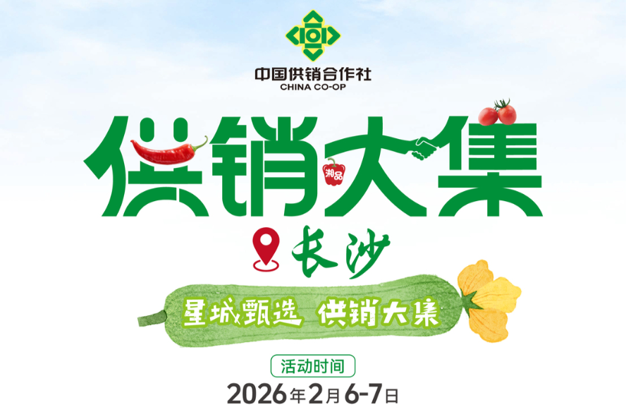 供销大集暨2026年货节新湖南大厦站来啦！