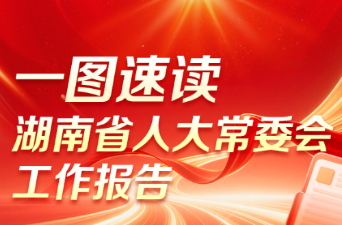 一图速读丨湖南省人大常委会工作报告
