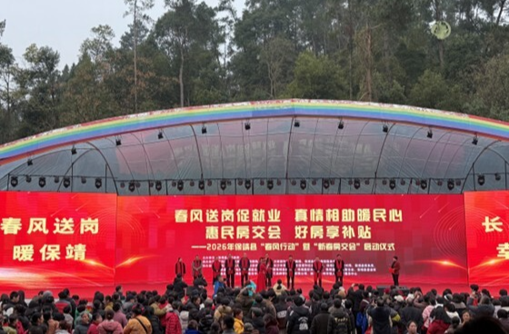 家门口找好工作！保靖春风行动100余家企业携万岗纳才