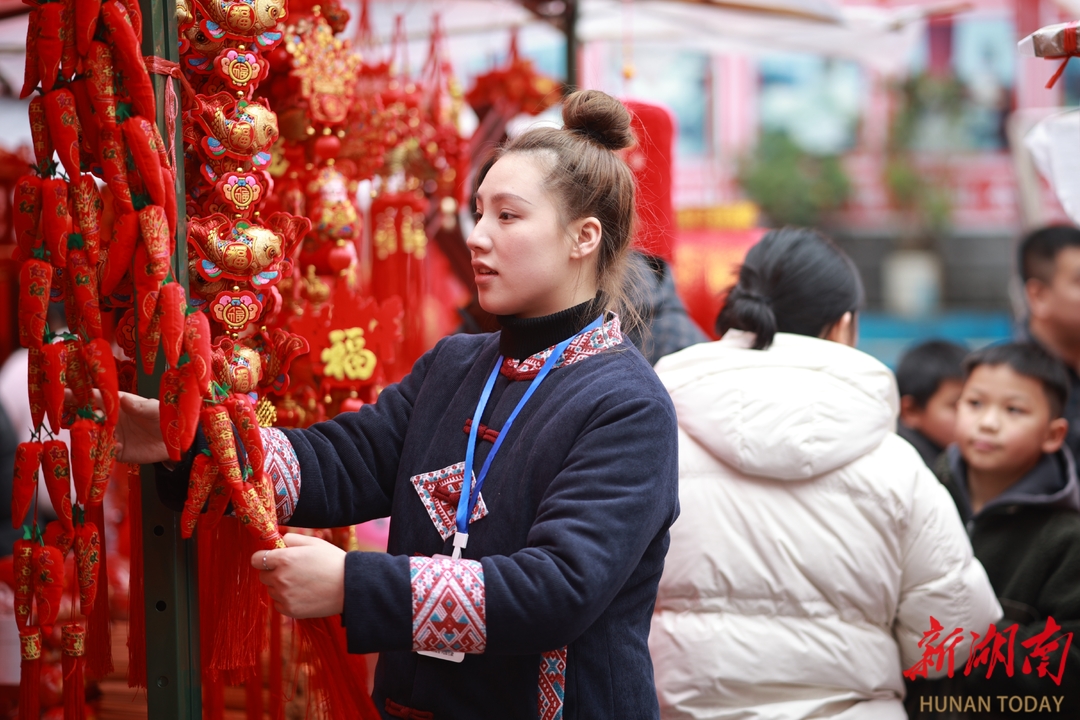 图说怀化 | 通道：年货市集“红红火火”