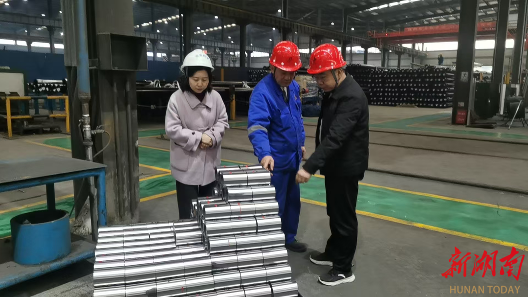 查隐患护安全 筑防线迎佳节——蒸湘区科工信局开展春节前工业企业安全生产检查