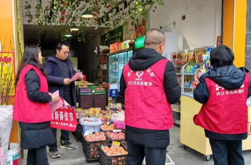“敲门”宣传送安全 洪江市安江镇筑牢节前“防火墙”