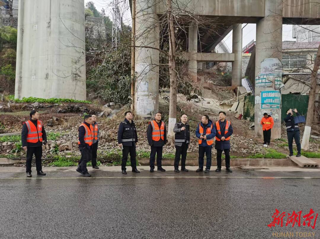 湖南省公路事务中心来怀督导春运安全工作