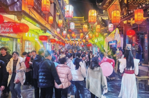 乾州古城年味浓@湖南日报图片新闻