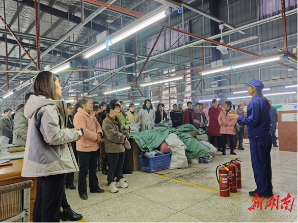 金洞消防：上好“开工第一课” 护航企业“开门红”