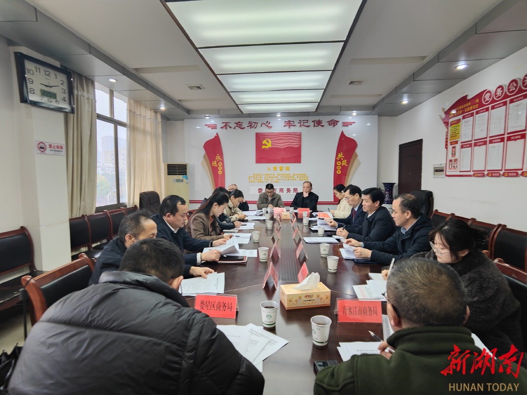 娄底市商务局召开商务领域安全生产和消防工作调度会议