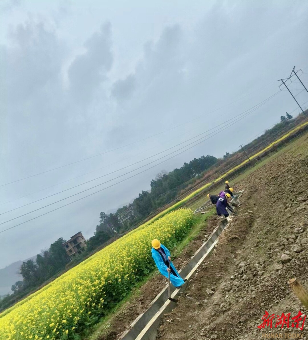 江永：新春复工启新程 以工代赈惠民生