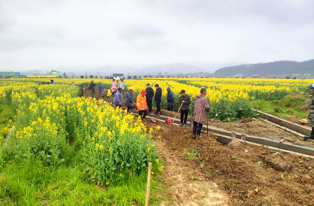 会同县堡子镇以工代赈项目激活乡村振兴新动能