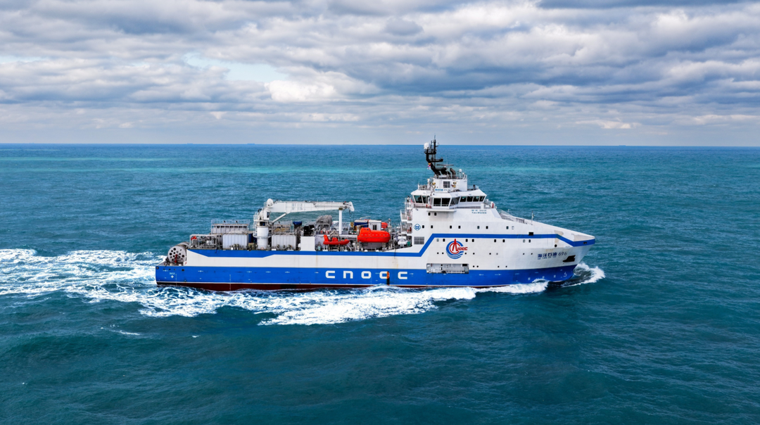 同类型全球最大！我国首艘大型压裂船“海洋石油696”正式交付