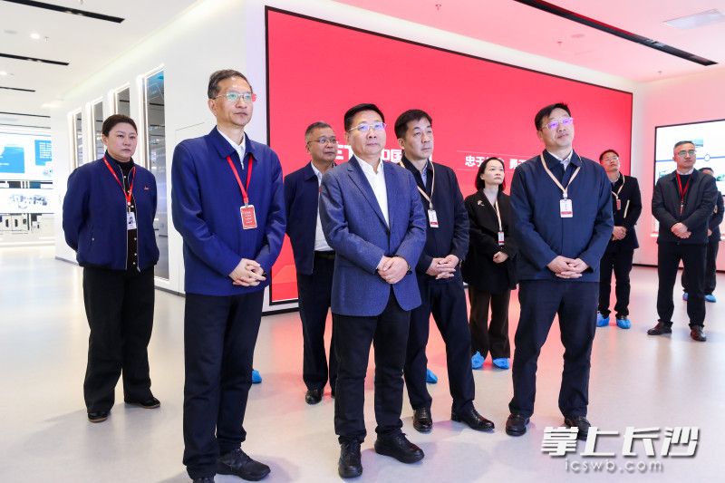 陈博彰调研中国电子科技集团公司第四十八研究所