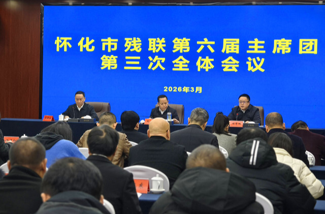 怀化：奋力推动残疾人事业高质量发展