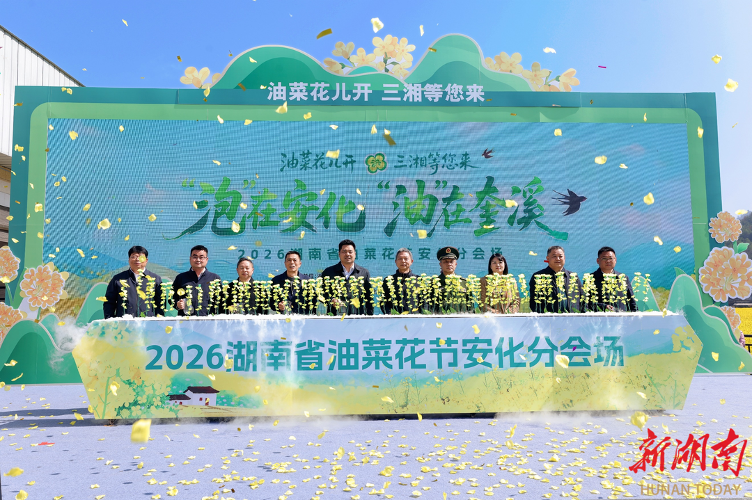 “泡”在安化  “油”在奎溪！2026湖南油菜花节安化分会场解锁踏春新乐趣