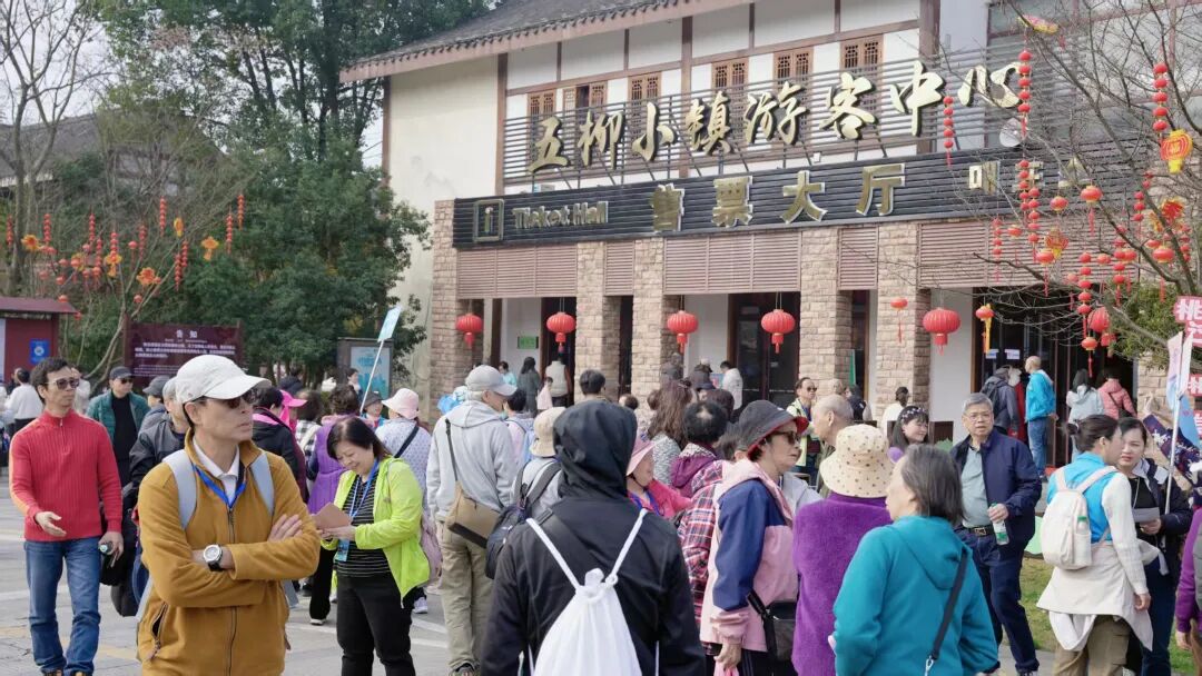 556名香港游客在桃花源邂逅春日浪漫