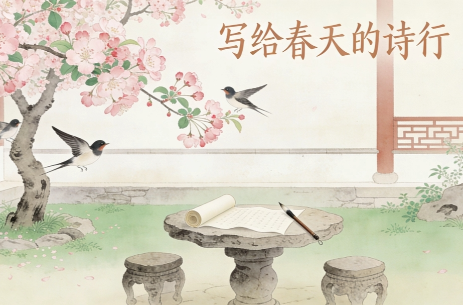 《写给春天的诗行》诗歌征稿启事
