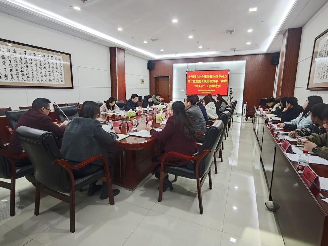 湘西州网上中介服务超市改革试点持续推进