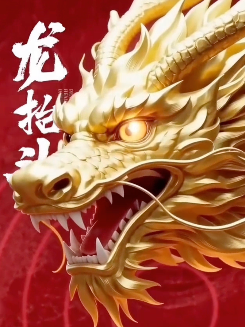 AI视频｜春龙抬首 鸿运当头
