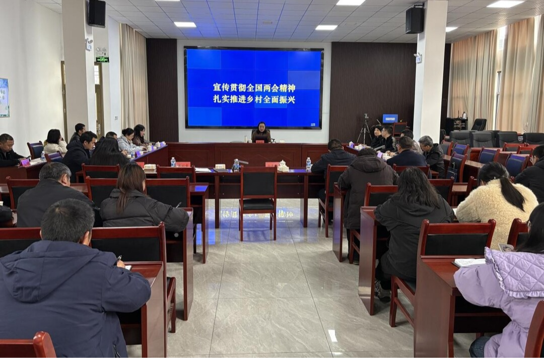 全国政协常委滕树静到龙山桂塘镇宣讲全国两会精神