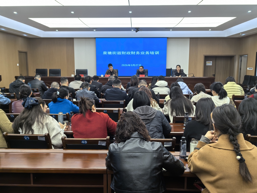 专题培训“充电”，为财政财务“赋能”