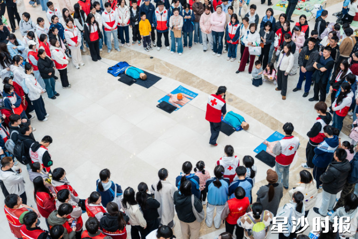沉浸式学急救，长沙县将“生命必修课”搬进商场