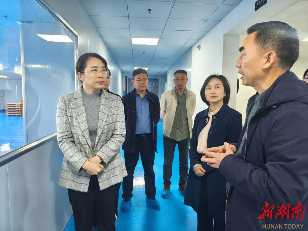 常德市领导调研石门县中医药产业发展工作